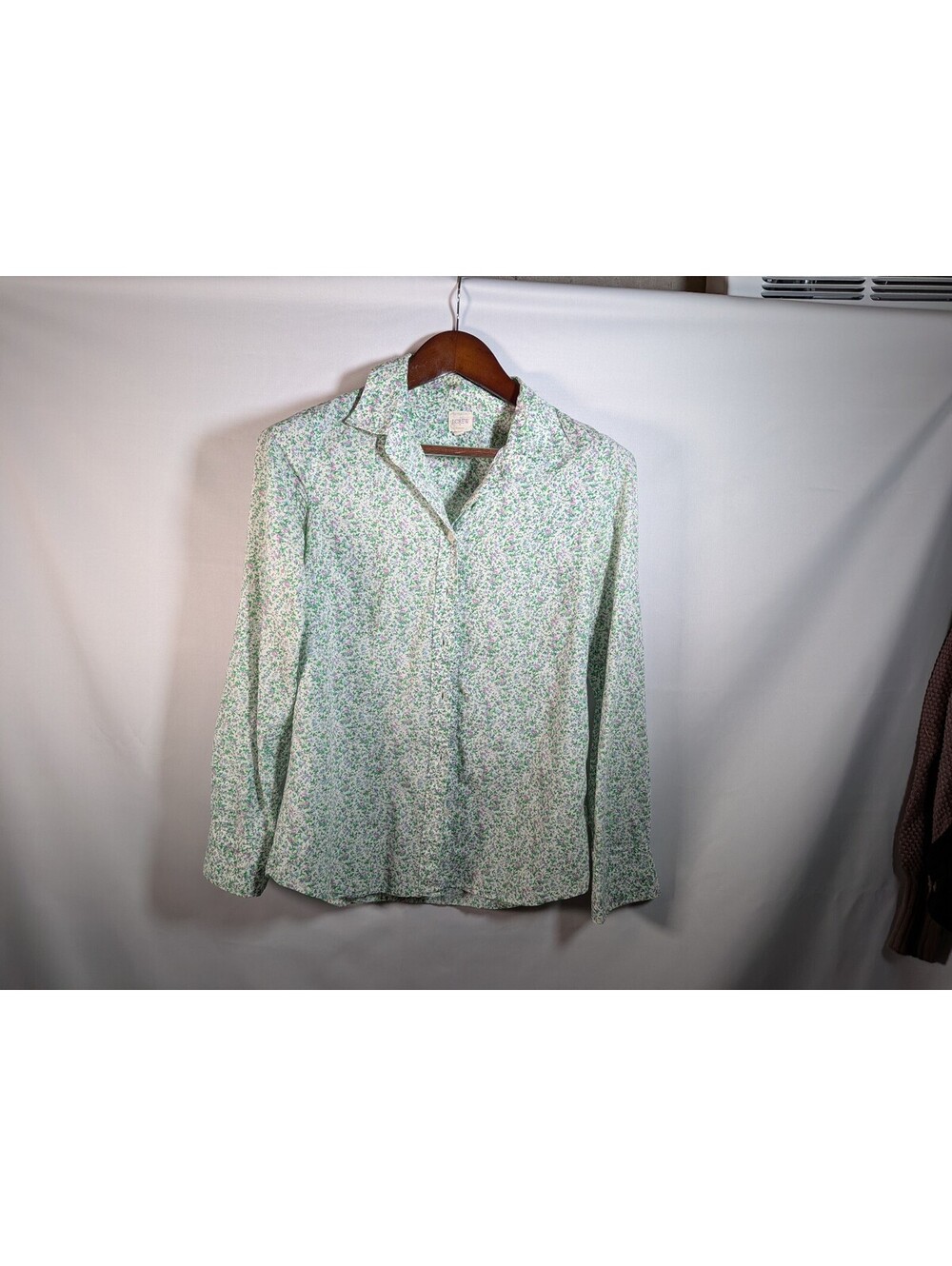 J.Crew Long Sleeve Floral Button-Down Shirt